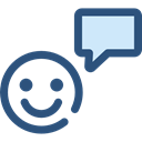 Chat, user, Avatar, Communications, transmitter Black icon