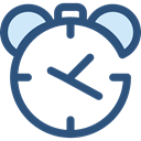 Clock, time, timer, alarm clock, Tools And Utensils, Time And Date DarkSlateBlue icon