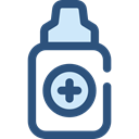 Eye Drops, Healthcare And Medical, medical, Eye, drop, medicine, Droplet, drops, Medication DarkSlateBlue icon