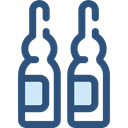 Ampoul, Healthcare And Medical, bottles, Bottle, Health Care, Medicines, medical, medicine DarkSlateBlue icon