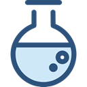 science, education, Chemistry, flask, laboratory, Tools And Utensils, Healthcare And Medical DarkSlateBlue icon