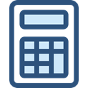calculator, education, technology, maths, Calculating, Technological DarkSlateBlue icon