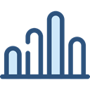 Stats, Business And Finance, Analytics, loss, Profits DarkSlateBlue icon