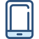 touch screen, mobile phone, Communications, cellphone, smartphone, technology DarkSlateBlue icon
