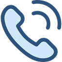 phone, Call, telephone, technology, Conversation, Communications, phone call, Telephone Call DarkSlateBlue icon
