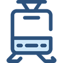 transportation, transport, vehicle, Tram, Automobile, Public transport DarkSlateBlue icon