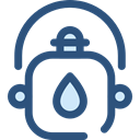 flask, water, Food And Restaurant, Bottle, thirst, canteen, Tools And Utensils DarkSlateBlue icon