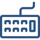 Keyboard, Keys, technology, electronic, electronics, computing DarkSlateBlue icon
