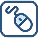 Computer, Mouse, technology, electronic, electronics, computing, computer mouse, clicker, Technological DarkSlateBlue icon