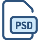 document, Multimedia, image, Archive, Design, Psd, Psd File, Files And Folders DarkSlateBlue icon