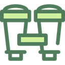 miscellaneous, Binoculars, Eye, sight, binocular, see, spy, Goggles DimGray icon