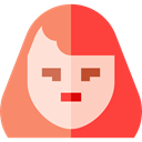 user, woman, profile, Avatar, Social Tomato icon