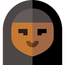 user, woman, profile, Avatar, Social DarkSlateGray icon