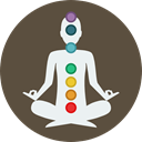 Yoga, sitting, meditation, Posture, people, Gymnastics DarkOliveGreen icon