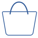 carryon, buy, luggage, baggage, Basket, Cart, Bag Black icon