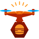 transportation, transport, fly, electronics, Remote control, drone Icon