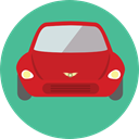 Car, transportation, transport, vehicle, Automobile CadetBlue icon