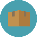 packaging, Business, Delivery, package, Box, fragile, Shipping And Delivery, cardboard CadetBlue icon