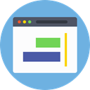 Browser, internet, web, web page, Seo And Web, interface, ui, website, computing Icon