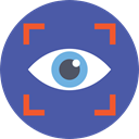 show, Eye, optical, ui, Multimedia Option, Body Part, Ophthalmology, Seo And Web DarkSlateBlue icon