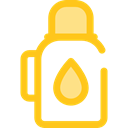 Healthy Food, Hydratation, Food And Restaurant, drink, food, water, Bottle Gold icon