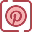 Logo, social media, social network, logotype, pinterest, Logos, Brands And Logotypes Sienna icon