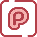 Logo, social media, social network, logotype, Plurk, Logos, Brands And Logotypes Sienna icon