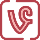video, Logo, social media, social network, logotype, Logos, Vine, Brands And Logotypes Sienna icon