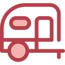 transportation, Holidays, summer, Trailer, Caravan, travel, transport, vehicle, Camping Sienna icon