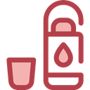 drink, food, water, Bottle, Healthy Food, Hydratation, Food And Restaurant Sienna icon