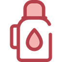 Bottle, Healthy Food, Hydratation, Food And Restaurant, drink, food, water Black icon
