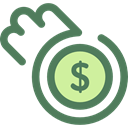 Business, Money, coin, Coins, Cash, stack, Currency, Business And Finance DimGray icon