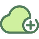 Multimedia Option, Multimedia, Data, interface, storage, ui, Cloud computing PaleGoldenrod icon