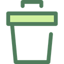 Can, ui, recycling, Multimedia Option, delete, Trash, Bin, Garbage, Ecology And Environment DimGray icon