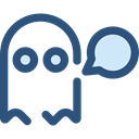 spooky, scary, fear, Ghost, halloween, horror, Terror DarkSlateBlue icon