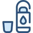 Healthy Food, Hydratation, Food And Restaurant, drink, food, water, Bottle DarkSlateBlue icon