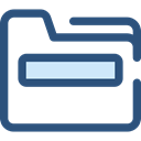 interface, storage, file storage, Data Storage, Office Material, Files And Folders, Folder DarkSlateBlue icon