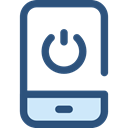touch screen, mobile phone, cellphone, smartphone, technology, Communications DarkSlateBlue icon