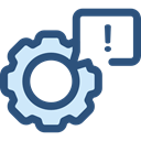 Gear, settings, configuration, cogwheel, Tools And Utensils, Seo And Web DarkSlateBlue icon