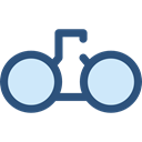 Binoculars, Eye, ui, see, spy, Goggles, sight, Tools And Utensils Black icon