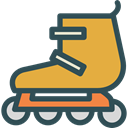 sports, skate, Skating, skater, leisure, roller skate, Sports And Competition DarkSlateGray icon