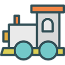 trains, Railroad, Baby Toy, Kid And Baby, Toy, train, children, Locomotive, toys, transport Icon