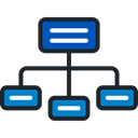 Hierarchical Structure, team, Boss, networking, structure, network, group, people, Business Black icon