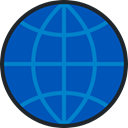 Earth Grid, Wireless Internet, Globe Grid, Maps And Location, interface, worldwide, signs, Earth Globe, internet, world, Multimedia DarkCyan icon