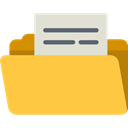 Office Material, Files And Folders, Folder, interface, storage, file storage, Data Storage SandyBrown icon