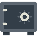 security, Business, Bank, savings, Safebox, banking, Tools And Utensils DarkSlateGray icon