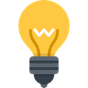 Light bulb, Idea, invention, Business And Finance, electricity, illumination, technology SandyBrown icon