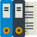 portfolio, Binder, Files And Folders, Data, storage, technology Gainsboro icon