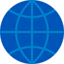 Earth Grid, Wireless Internet, Globe Grid, Maps And Location, internet, world, Multimedia, interface, worldwide, signs, Earth Globe DarkCyan icon