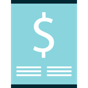 Business, Money, Dollar, Currency, Bank, banking, money bag, Dollar Symbol, Business And Finance SkyBlue icon